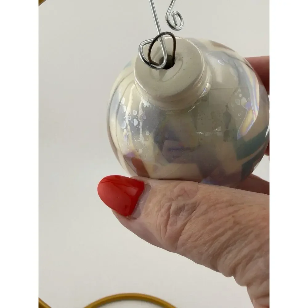 Hand Blown Iridescent 